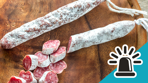 Alerta por Salmonella en fuet y secallona